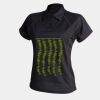 Women's piped performance polo Thumbnail