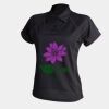 Women's piped performance polo Thumbnail