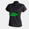 Women's piped performance polo Thumbnail