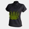 Women's piped performance polo Thumbnail