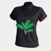 Women's piped performance polo Thumbnail