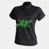 Women's piped performance polo Thumbnail
