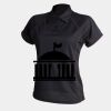 Women's piped performance polo Thumbnail
