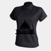 Women's piped performance polo Thumbnail