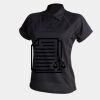 Women's piped performance polo Thumbnail