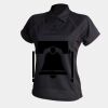 Women's piped performance polo Thumbnail