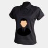 Women's piped performance polo Thumbnail