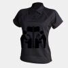 Women's piped performance polo Thumbnail