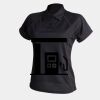 Women's piped performance polo Thumbnail