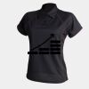 Women's piped performance polo Thumbnail