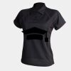 Women's piped performance polo Thumbnail