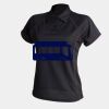 Women's piped performance polo Thumbnail