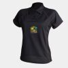 Women's piped performance polo Thumbnail
