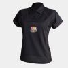 Women's piped performance polo Thumbnail