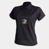 Women's piped performance polo Thumbnail