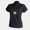 Women's piped performance polo Thumbnail