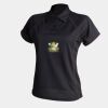 Women's piped performance polo Thumbnail