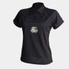 Women's piped performance polo Thumbnail